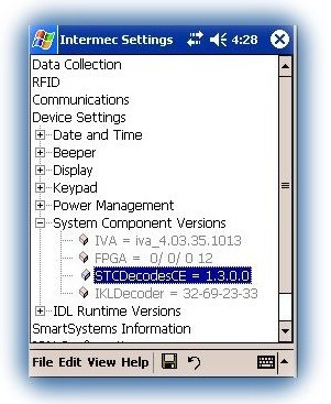 Intermec Settingsв鿴汾̖