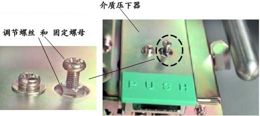 adjust the pressure between the rollers