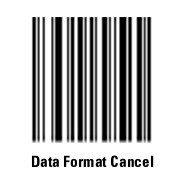 Data Format Cancel