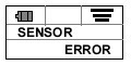 Sensor error